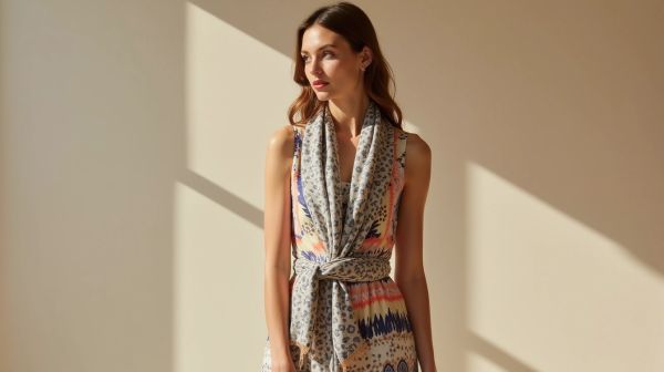 Comment porter un foulard ceinture avec style et élégance